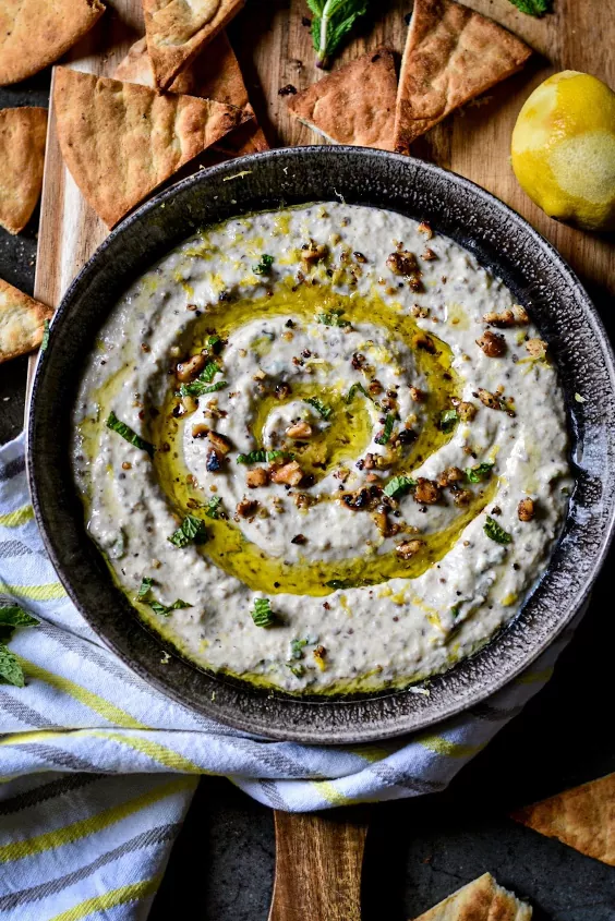 Grilled Eggplant Dip